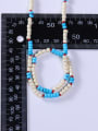 thumb Stainless steel Bead Multi Color Minimalist Beaded Necklace 3