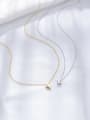 thumb 925 Sterling Silver Cactus Minimalist Link Necklace 2