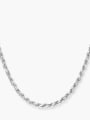 thumb 925 Sterling Silver Minimalist Rope Chain 0
