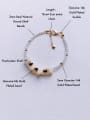 thumb Natural Round Shell Beads Handmade Beaded Bracelet 2