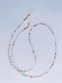 thumb Natural Gemstone Crystal Beads Chain Handmade Multi Color Sunglass Cha 1