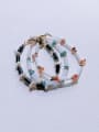 thumb Natural  Gemstone Crystal Multi Color Irregular Handmade Beaded Bracelet 0