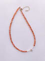 thumb N-STPE-0018 Natural  Gemstone Crystal Beads Chain  Handmade Beaded Necklace 4