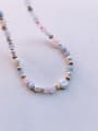 thumb Natural  Gemstone Crystal Beads Chain   Handmade Beaded Necklace 3