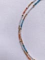 thumb Natural  Gemstone Crystal Beads Chain Multi Color Handmade Beaded Bracelet 4