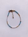 thumb Natural  Gemstone Crystal Beads Chain Multi Color Handmade Beaded Bracelet 2