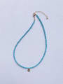thumb Natural Gemstone Crystal Beads Chain Handmade Necklace 0