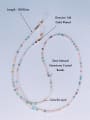 thumb Natural Gemstone Crystal Beads Chain Handmade Multi Color Sunglass Cha 2