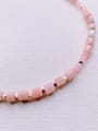 thumb Natural  Gemstone Crystal Beads Chain Handmade Beaded Necklace 2