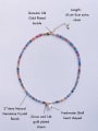 thumb Natural Gemstone Crystal Beads Chain Handmade Necklace 2