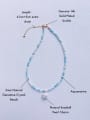 thumb Natural Gemstone Crystal Beads Chain Handmade Necklace 3