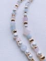 thumb Natural  Gemstone Crystal Beads Chain  Handmade Beaded Bracelet 2