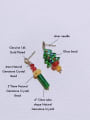 thumb Natural Gemstone Crystal Beads Handmade Christmas Series Drop Earring 1