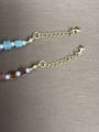 thumb Natural  Gemstone Crystal Beads Chain Handmade Beaded Bracelet 4