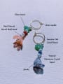 thumb Brass Natural Shell Beads Minimalist Handmade Beaded  Flowe  Drop Earring 1
