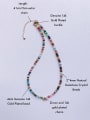 thumb Natural Gemstone Crystal Beads Chain Handmade Necklace 2