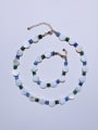 thumb Natural  Gemstone Crystal Beads  Handmade Beaded Bracelet 0