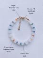 thumb Natural  Gemstone Crystal Beads Chain Handmade Beaded Bracelet 2