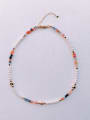 thumb Natural  Gemstone Crystal Beads Chain Handmade Beaded Necklace 3
