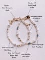 thumb Natural  Gemstone Crystal Beads Chain Handmade Beaded Bracelet 2