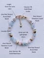 thumb Natural  Gemstone Crystal Beads Chain  Handmade Beaded Bracelet 3
