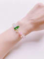 thumb Natural  Gemstone Crystal Beads Chain Handmade Beaded Bracelet 1