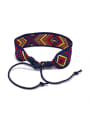 thumb Cotton Rope Irregular Ethnic Handmade Weave Bracelet 1