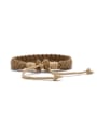 thumb Cotton Rope Irregular Classic Handmade Weave Bracelet 1