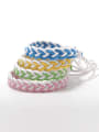 thumb Cotton Rope Irregular Trend Handmade Weave Bracelet 1