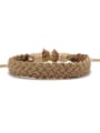 thumb Cotton Rope Irregular Classic Handmade Weave Bracelet 0