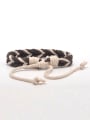 thumb Cotton Rope Irregular Trend Handmade Weave Bracelet 1