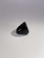 thumb Stone Natural Stone Black Geometric Minimalist Band Ring 2