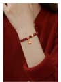 thumb 925 Sterling Silver Miyuki Millet Bead Gold Stone Minimalist Handmade Beaded Bracelet 2