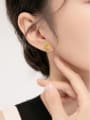 thumb Titanium Steel Flower Minimalist Stud Earring 3