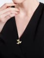 thumb Brass Cubic Zirconia Gold Butterfly Minimalist Pins & Brooches 4