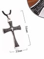 thumb Stainless Steel With trendy Cross Necklaces 2