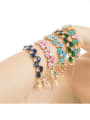 thumb Copper With Gold Plated Delicate Water Drop Bracelets 1