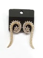 thumb GODKI Luxury Women Wedding Dubai Copper With Gold Plated Fashion Statement Earrings 0