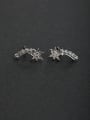 thumb The stars are simple 925 silver Stud earrings 0