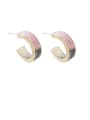 thumb Alloy With Gold Plated Simplistic Geometric Stud Earrings 0