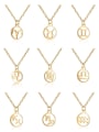 thumb Stainless Steel With Gold Plated constellation Necklaces 0