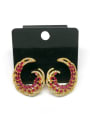 thumb GODKI Luxury Women Wedding Dubai Copper With Mix Plated Fashion Hook Stud Earrings 0