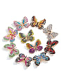 thumb Alloy With Rhinestone Fashion Butterfly Brooches 0