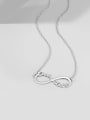 thumb Cutsomize Infinity Personalized Name Necklace 925 Sterling Silver 2