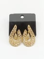 thumb GODKI Luxury Women Wedding Dubai Copper With Gold Plated Classic Hook Earrings 0