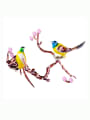 thumb Copper With color Enamel Cute Bird Animal Brooches 1