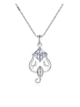 thumb 925 Sterling Silver With  Cubic Zirconia Cute 12 constellations Necklaces 0