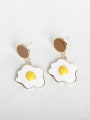 thumb Traditional food modeling accessories Tomato scrambled eggs Drop Earrings 1