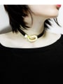 thumb Copper With Gold Plated Simplistic Geometric Bracelets  Or Necklace 2