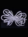 thumb Copper With Cubic Zirconia Delicate Butterfly Brooches 0